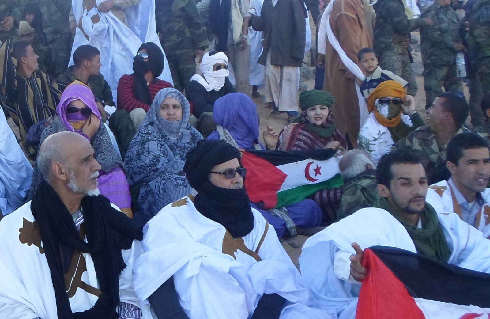 في استعراض عسكري لجبهة البوليزاريو
